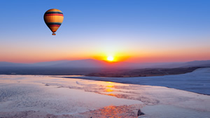 Passeio de Balão em Pamukkale